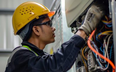 man-wearing-yellow-hard-hat-is-working-power-strip